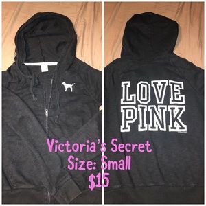 Victoria’s Secret Pink Zip-Up